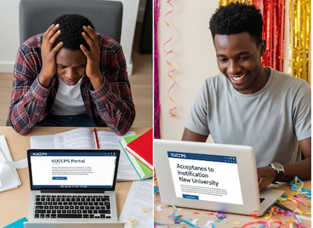 Kenyan student change course after KUCCPS placement using the official student portal