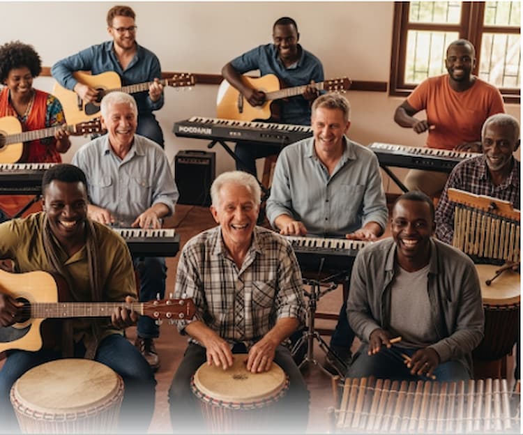 Top 10 Music Schools in Nairobi –Courses & Contacts Included - adults in music class