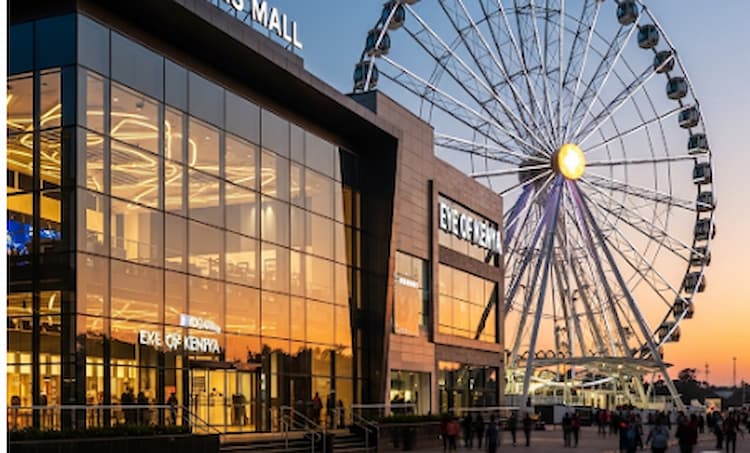 Two Rivers Mall and Eye of Kenya Ferris wheel – family-friendly fun place to visit in Nairobi