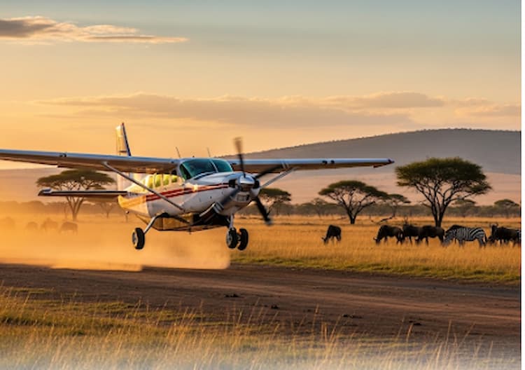 private jet for hire in Kenya-Maasai Mara
